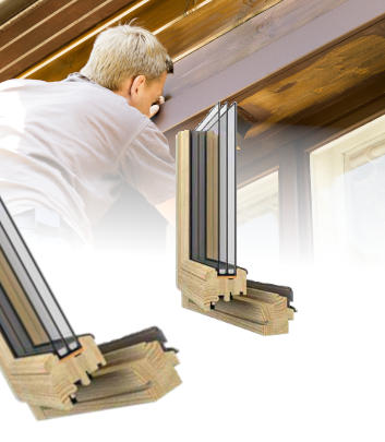 Fenêtre en bois