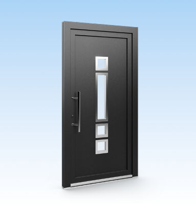 Porte-alu Portes entrée aluminium