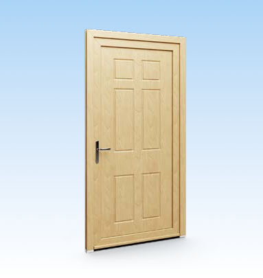 Porte-bois Portes d'entrée bois